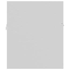 Waschbeckenunterschrank Weiß, 90 cm