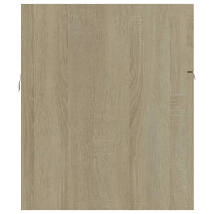 Waschbeckenunterschrank Sonoma Eiche 90 cm