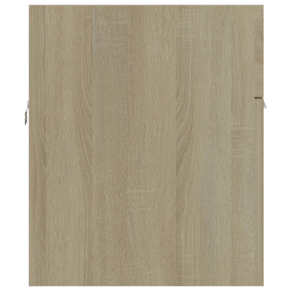 Waschbeckenunterschrank Sonoma Eiche 90 cm