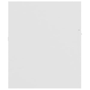 Waschbeckenunterschrank Weiß, 100 cm