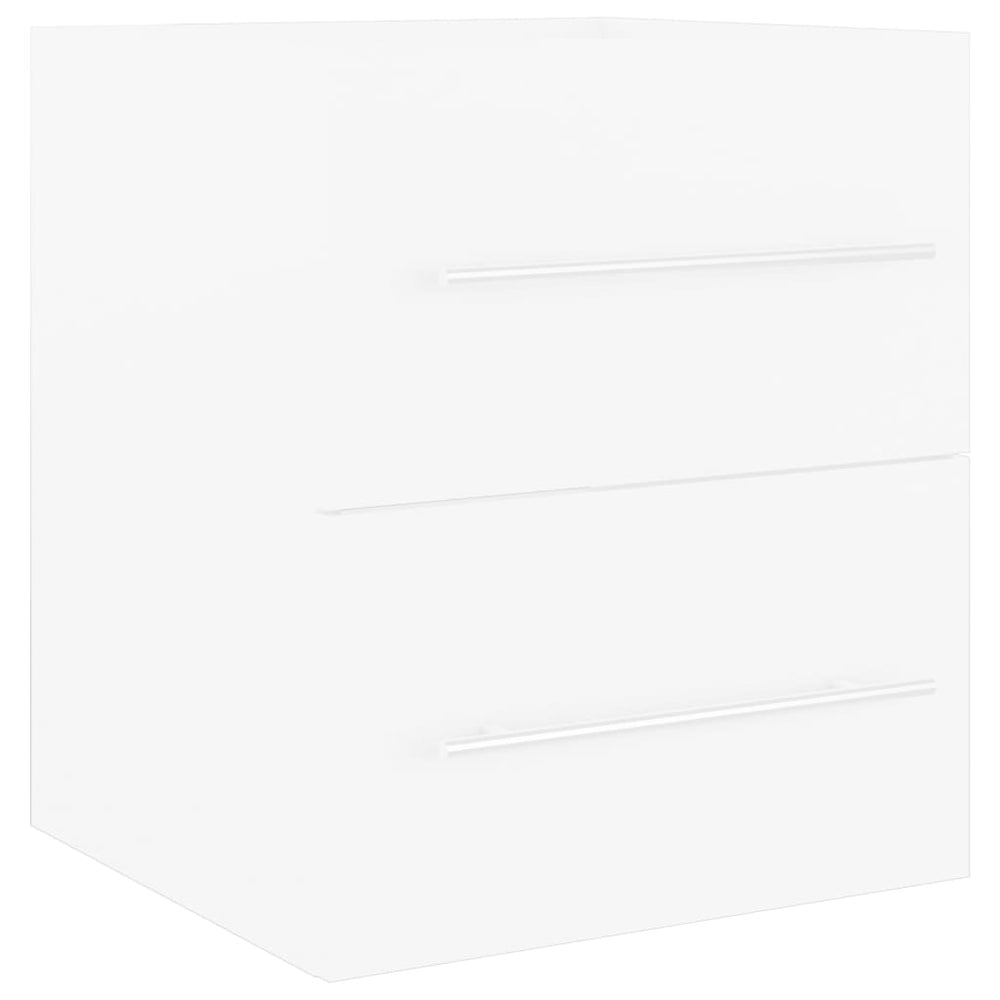Weißer Waschbeckenunterschrank 41x38,5x48 cm