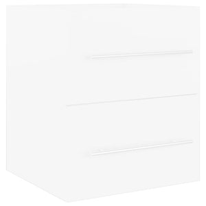 Weißer Waschbeckenunterschrank 41x38,5x48 cm