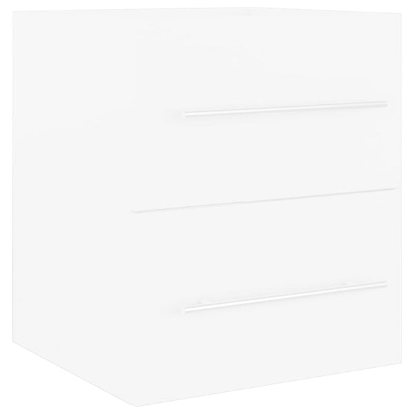 Weißer Waschbeckenunterschrank 41x38,5x48 cm