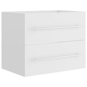 Waschbeckenunterschrank Weiß 60 cm