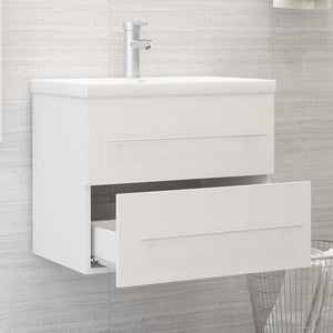 Waschbeckenunterschrank Weiß 60 cm