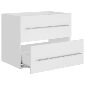 Waschbeckenunterschrank Weiß 60 cm