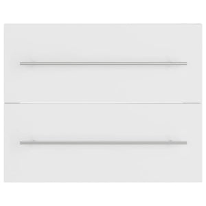 Waschbeckenunterschrank Weiß 60 cm