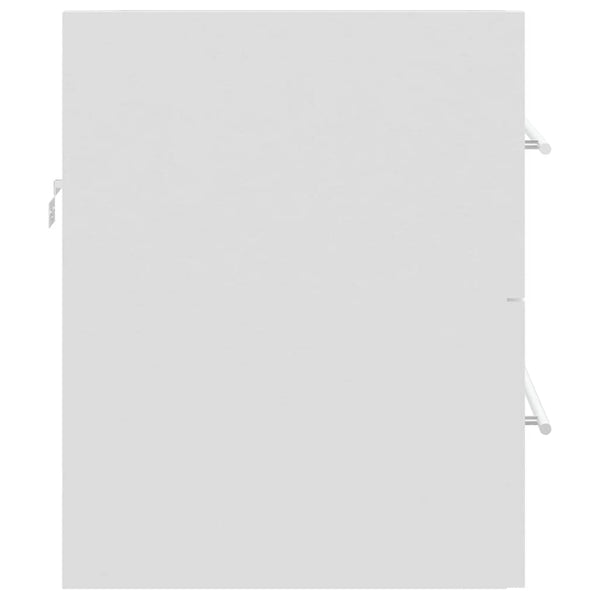 Waschbeckenunterschrank Weiß 60 cm