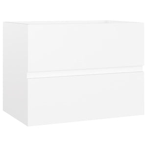 Waschbeckenunterschrank Weiß 60 cm