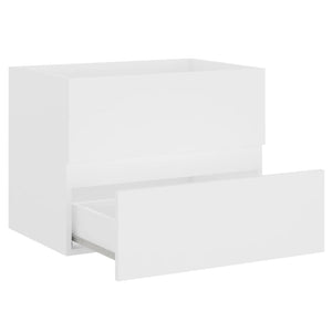 Waschbeckenunterschrank Weiß 60 cm