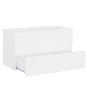 Waschbeckenunterschrank Weiß 80 cm