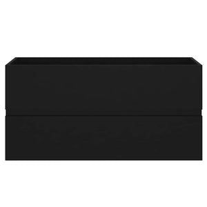 Meuble bas de lavabo vidaXL Noir 90x38,5x45 cm Aggloméré