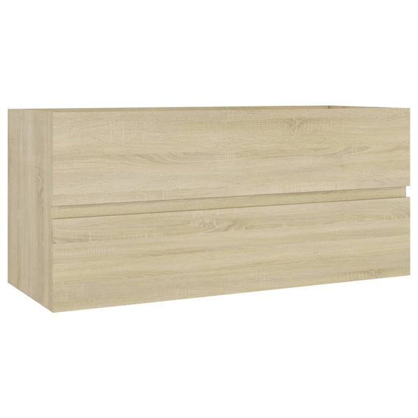 Waschbeckenunterschrank Sonoma-Eiche 100 cm