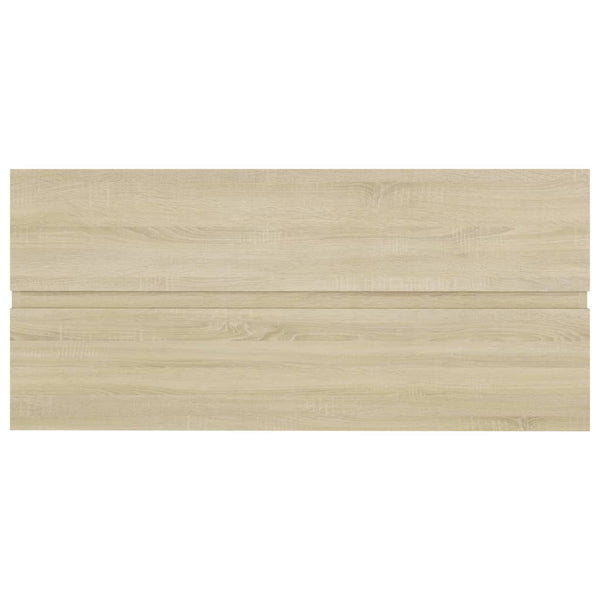 Waschbeckenunterschrank Sonoma-Eiche 100 cm