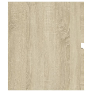 Waschbeckenunterschrank Sonoma-Eiche 100 cm