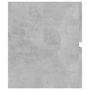 Waschbeckenunterschrank Betongrau 100 cm