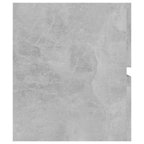 Waschbeckenunterschrank Betongrau 100 cm