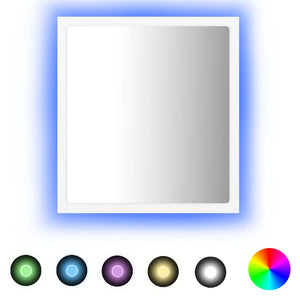 LED Badspiegel Weiß 40 cm