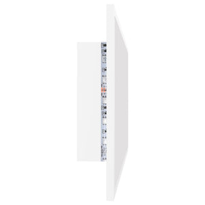 LED Badspiegel Weiß 90 cm