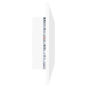 LED Badspiegel Weiß 100 cm