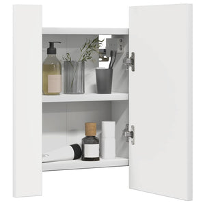 LED Badspiegelschrank Weiß 40x45 cm