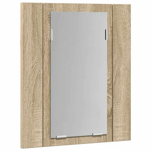 LED Bad Spiegelschrank Sonoma-Eiche 40x45 cm