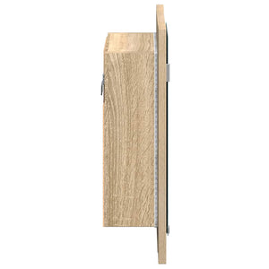 LED Bad Spiegelschrank Sonoma-Eiche 40x45 cm