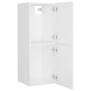 Weißer Badezimmerschrank 30x30x80 cm