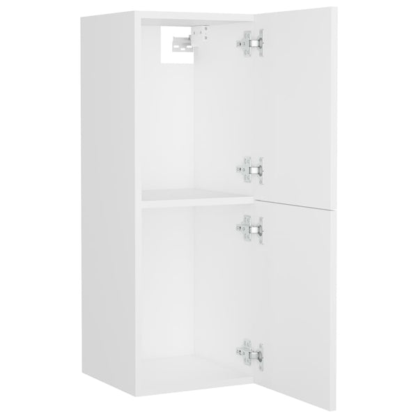 Weißer Badezimmerschrank 30x30x80 cm