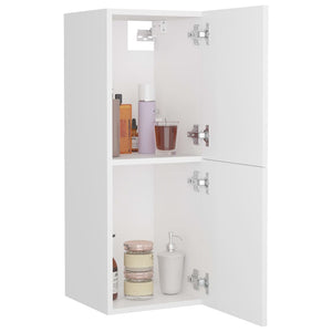 Weißer Badezimmerschrank 30x30x80 cm