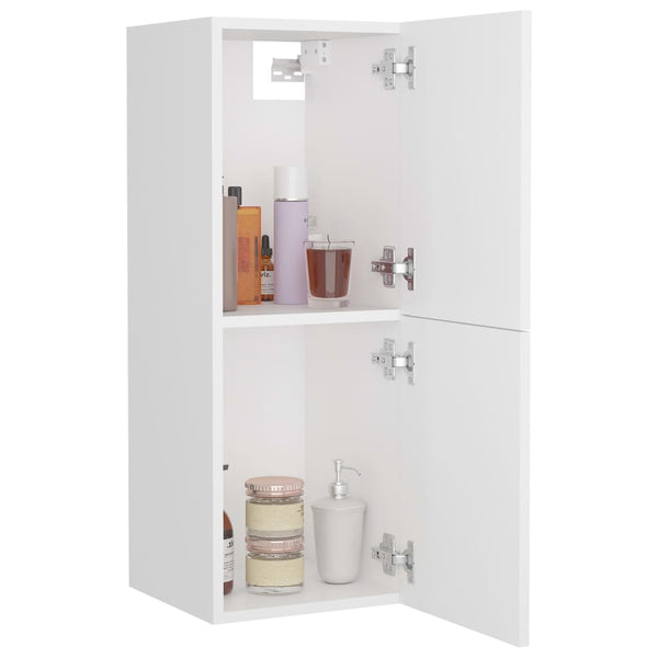 Weißer Badezimmerschrank 30x30x80 cm