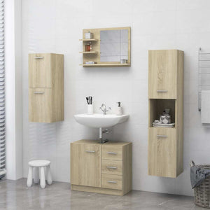 Badspiegel Sonoma Eiche 60 cm