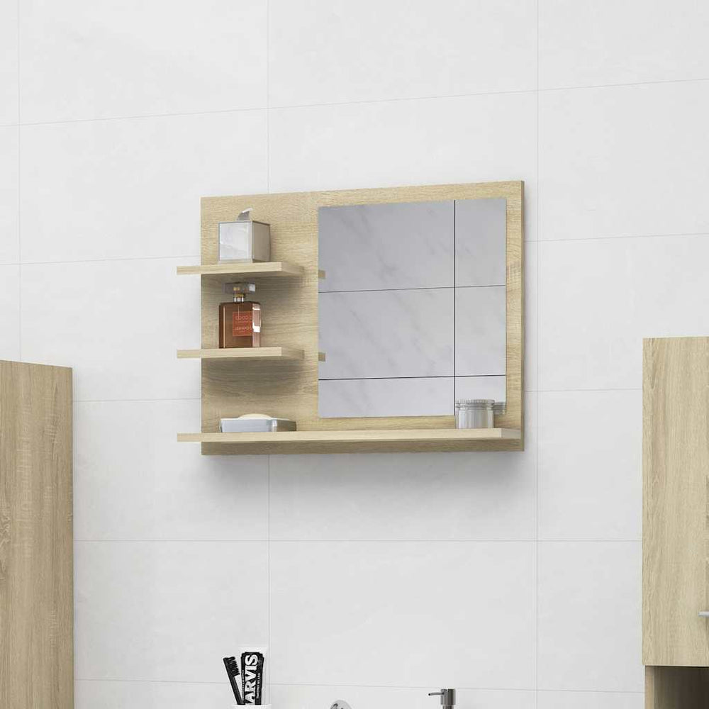 Badspiegel Sonoma Eiche 60 cm