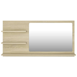 Badspiegel Sonoma Eiche 90x45 cm
