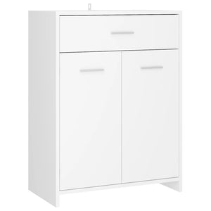 Weißer Badezimmerschrank 60x33x80 cm