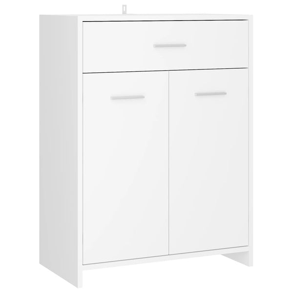 Weißer Badezimmerschrank 60x33x80 cm