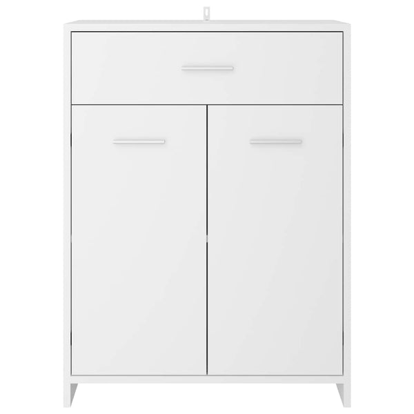 Weißer Badezimmerschrank 60x33x80 cm