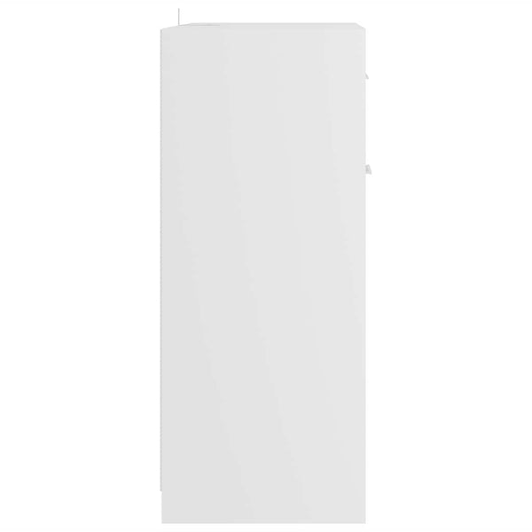 Weißer Badezimmerschrank 60x33x80 cm