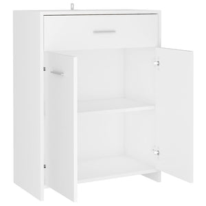 Weißer Badezimmerschrank 60x33x80 cm