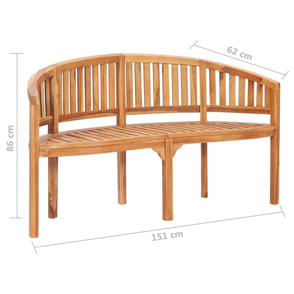 5-tlg. Garten-Lounge-Set Massivholz Teak