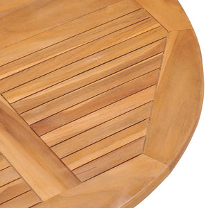 5-tlg. Garten-Essgruppe Klappbar Massivholz Teak
