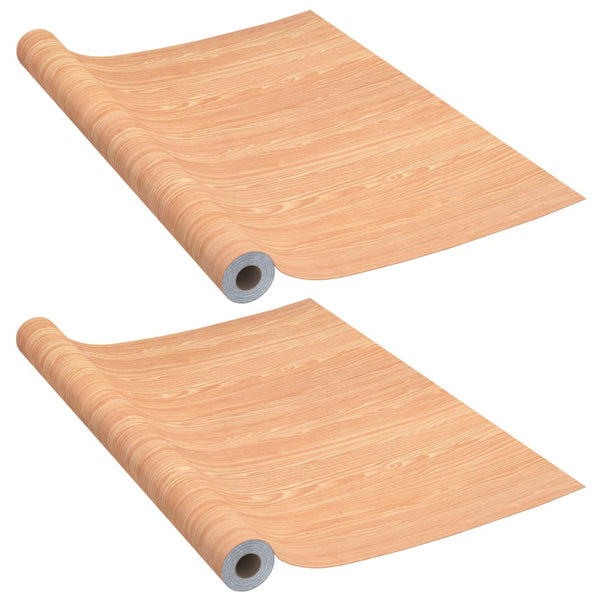 Selbstklebende Türfolien Ahorn 210x90cm, 2er-Set