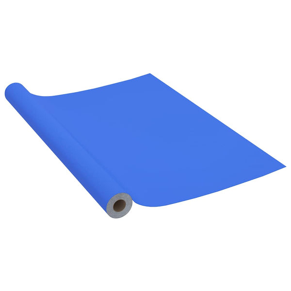 Hochglanz-Blau Möbelfolie Selbstklebend 500x90 cm