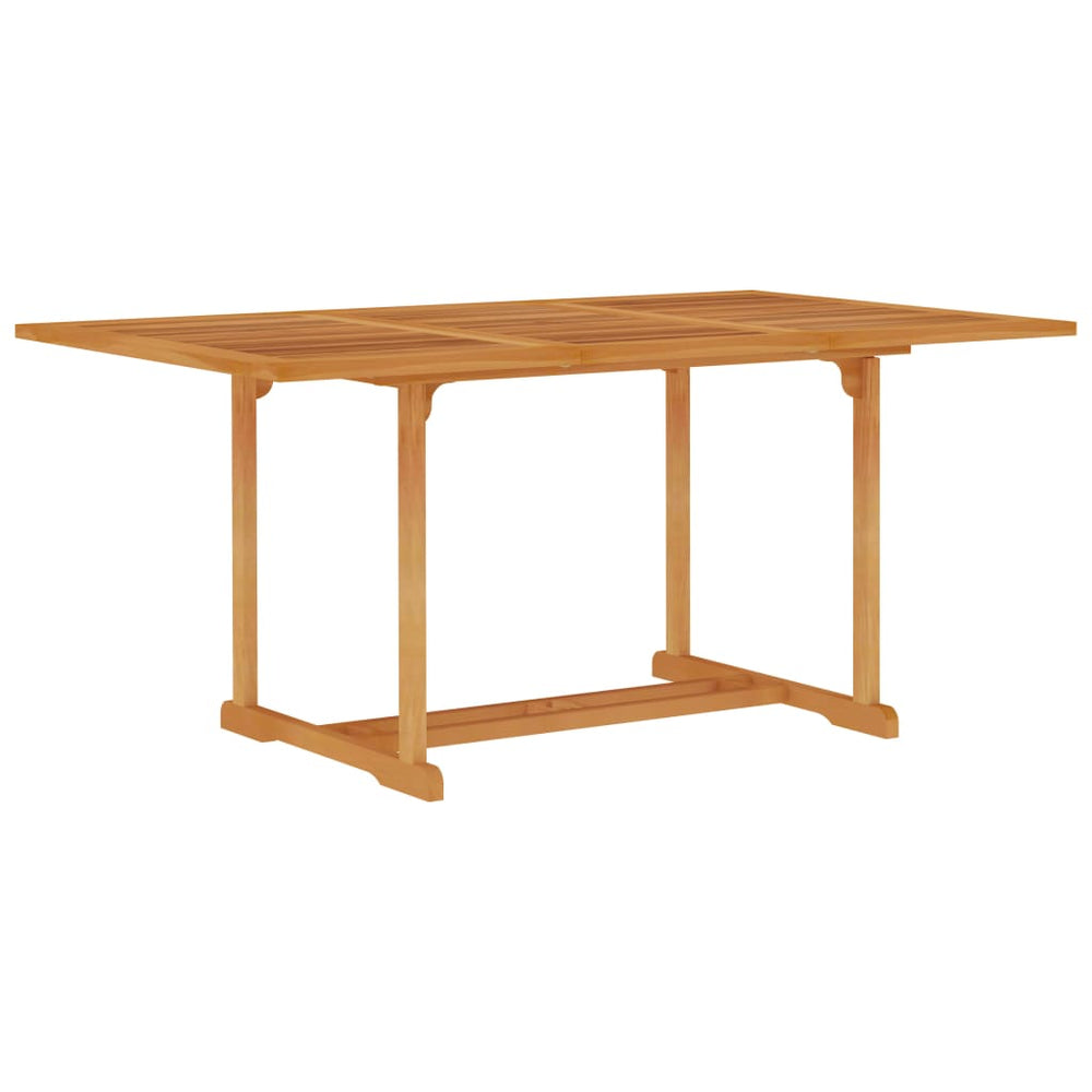 vidaXL Ensemble repas de jardin 7 pcs avec coussins gris Bois de teck massif