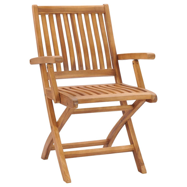 9-tlg. Garten-Essgruppe Massivholz Teak