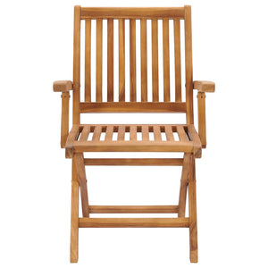 9-tlg. Garten-Essgruppe Massivholz Teak