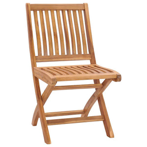 9-tlg. Garten-Essgruppe Massivholz Teak