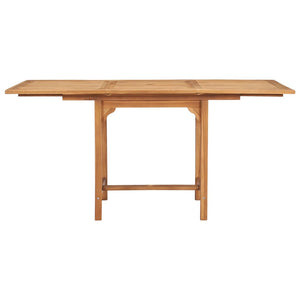 5-tlg. Garten-Essgruppe Massivholz Teak
