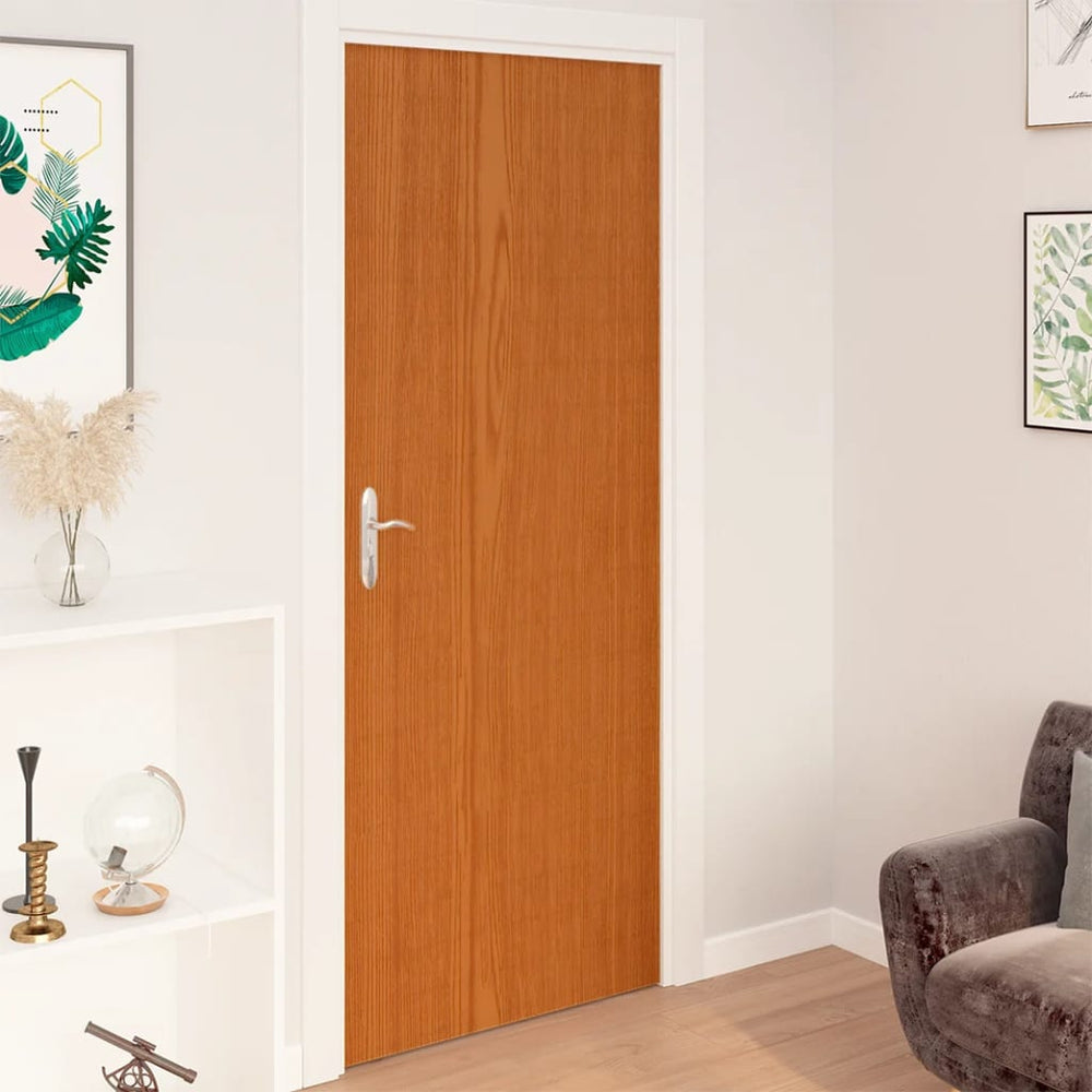 vidaXL Films adhésifs pour portes 4 pcs Chêne clair 210x90 cm PVC