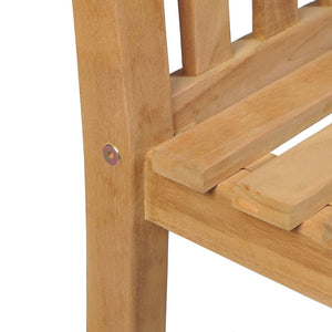 7-teiliges Garten-Ess-Set 180 x 90 cm Massivholz Teak